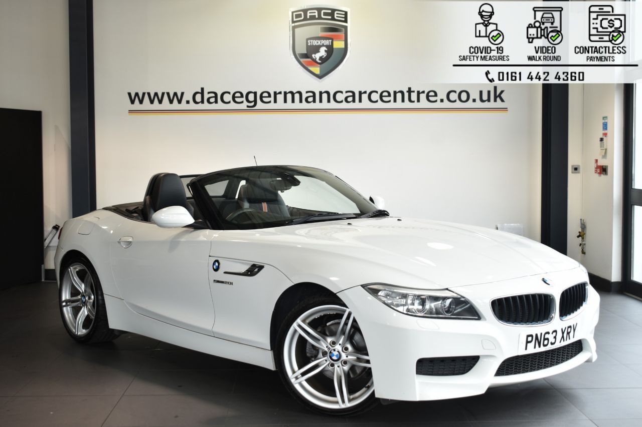 Used 2013 WHITE BMW Z4 Convertible 2.0 Z4 SDRIVE20I M SPORT ROADSTER ...