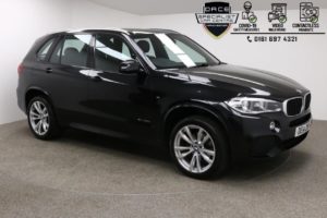 Used 2014 BLACK BMW X5 4x4 3.0 XDRIVE30D M SPORT 5d AUTO 255 BHP (reg. 2014-04-24) for sale in Manchester
