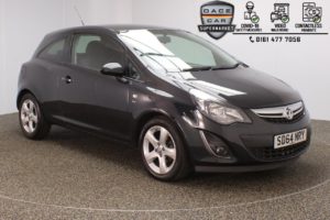 Used 2014 BLACK VAUXHALL CORSA Hatchback 1.4 SXI 3DR 98 BHP (reg. 2014-12-31) for sale in Stockport