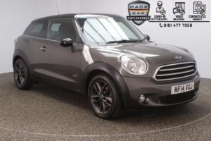 Used 2014 GREY MINI PACEMAN Coupe 1.6 COOPER ALL4 CHILI PACK 3DR 121 BHP (reg. 2014-03-25) for sale in Stockport