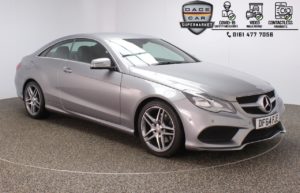 Used 2014 SILVER MERCEDES-BENZ E-CLASS Coupe 2.1 E250 CDI AMG LINE 2DR AUTO 201 BHP (reg. 2014-12-23) for sale in Stockport