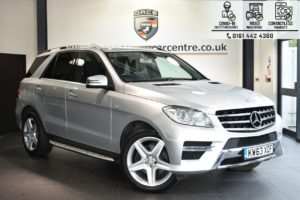 Used 2014 SILVER MERCEDES-BENZ M-CLASS Estate 2.1 ML250 BLUETEC AMG SPORT 5DR AUTO 204 BHP (reg. 2014-02-13) for sale in Bolton