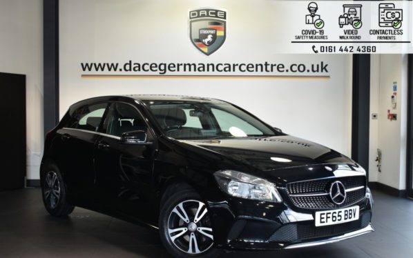 Used 2015 BLACK MERCEDES-BENZ A-CLASS Hatchback 1.6 A 180 SE 5DR 121 BHP (reg. 2015-12-02) for sale in Bolton