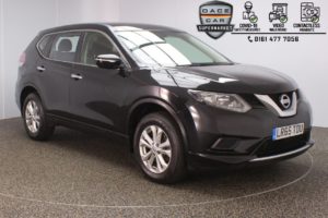 Used 2015 BLACK NISSAN X-TRAIL 4x4 1.6 DCI VISIA 5DR 1 OWNER 7 SEATS 130 BHP (reg. 2015-09-17) for sale in Stockport