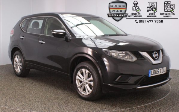 Used 2015 BLACK NISSAN X-TRAIL 4x4 1.6 DCI VISIA 5DR 1 OWNER 7 SEATS 130 BHP (reg. 2015-09-17) for sale in Stockport