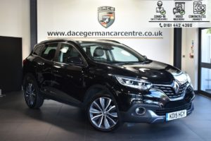 Used 2015 BLACK RENAULT KADJAR Hatchback 1.6 SIGNATURE NAV DCI 5d 130 BHP (reg. 2015-08-28) for sale in Bolton