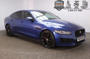 Used 2015 BLUE JAGUAR XE Saloon 3.0 S 4DR 1 OWNER AUTO 335 BHP (reg. 2015-07-31) for sale in Stockport