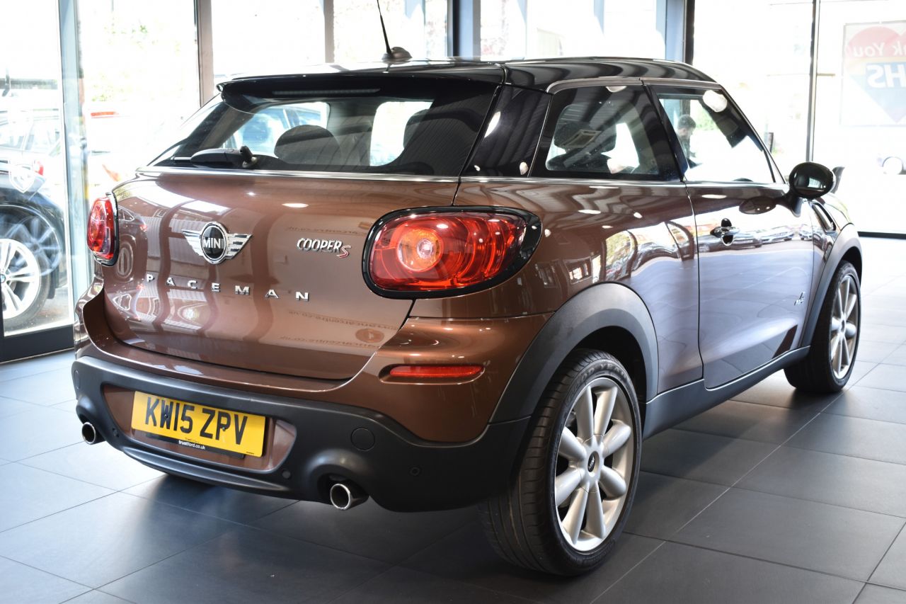 Used 2015 BRONZE MINI PACEMAN Coupe 1.6 COOPER S ALL4 3DR 184 BHP for ...