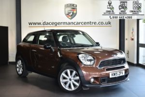 Used 2015 BRONZE MINI PACEMAN Coupe 1.6 COOPER S ALL4 3DR 184 BHP (reg. 2015-05-30) for sale in Bolton