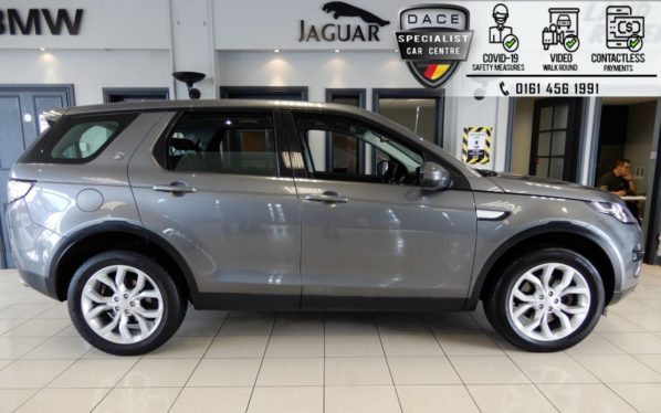 Used 2015 GREY LAND ROVER DISCOVERY SPORT Estate 2.2 SD4 HSE 5d 190 BHP (reg. 2015-04-23) for sale in Hazel Grove