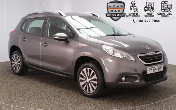 Used 2015 GREY PEUGEOT 2008 Hatchback 1.6 E-HDI ACTIVE FAP 5DR AUTO 92 BHP (reg. 2015-02-28) for sale in Stockport