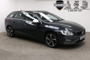 Used 2015 GREY VOLVO V60 Estate 2.0 D2 R-DESIGN 5d 118 BHP (reg. 2015-09-21) for sale in Manchester