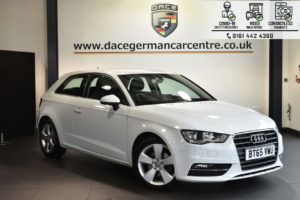 Used 2015 WHITE AUDI A3 Hatchback 1.4 TFSI SPORT 3DR 148 BHP (reg. 2015-12-21) for sale in Bolton