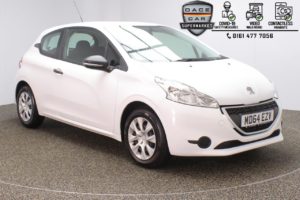 Used 2015 WHITE PEUGEOT 208 Hatchback 1.0 ACCESS 3DR 68 BHP (reg. 2015-01-31) for sale in Stockport