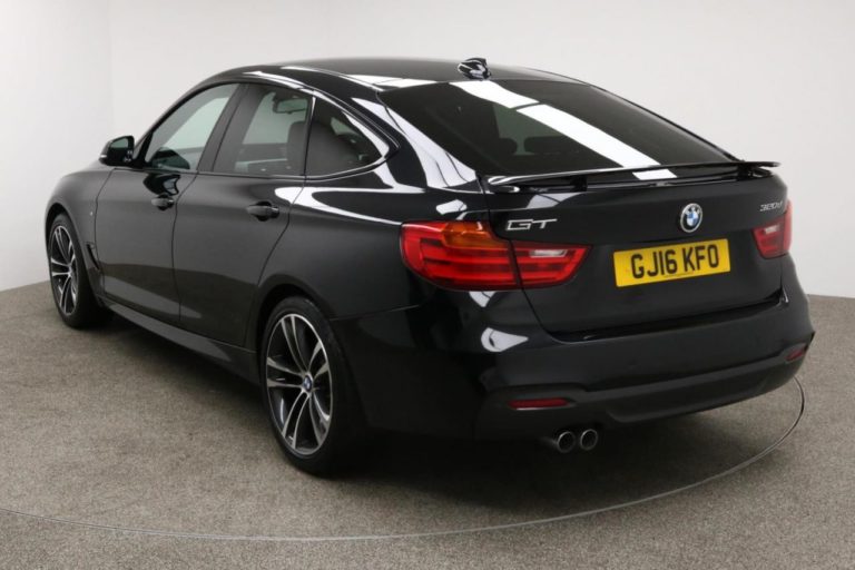 Used 2016 BLACK BMW 3 SERIES GRAN TURISMO Hatchback 2.0 320D XDRIVE M ...