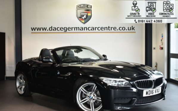 Used 2016 BLACK BMW Z4 Convertible 2.0 Z4 SDRIVE28I M SPORT ROADSTER 2DR AUTO 242 BHP (reg. 2016-07-29) for sale in Bolton