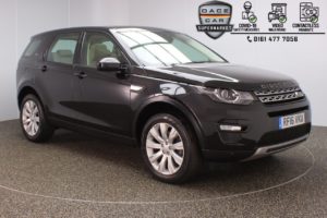 Used 2016 BLACK LAND ROVER DISCOVERY SPORT 4x4 2.0 TD4 HSE 5DR 1 OWNER 180 BHP (reg. 2016-08-08) for sale in Stockport