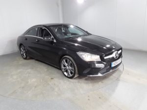 Used 2016 BLACK MERCEDES-BENZ CLA Coupe 2.1 CLA 200 D SPORT 4d 134 BHP (reg. 2016-08-05) for sale in Manchester
