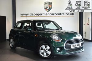 Used 2016 GREEN MINI HATCH ONE Hatchback 1.2 ONE 3DR 101 BHP (reg. 2016-04-14) for sale in Bolton