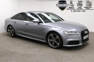 Used 2016 GREY AUDI A6 Saloon 2.0 TDI ULTRA BLACK EDITION 4d AUTO 188 BHP (reg. 2016-03-02) for sale in Manchester