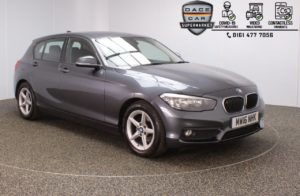 Used 2016 GREY BMW 1 SERIES Hatchback 1.5 116D ED PLUS 5DR 1 OWNER 114 BHP (reg. 2016-05-23) for sale in Stockport