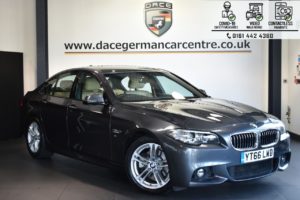 Used 2016 GREY BMW 5 SERIES Saloon 2.0 520D M SPORT 4DR AUTO 188 BHP (reg. 2016-09-06) for sale in Bolton