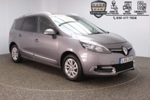 Used 2016 GREY RENAULT GRAND SCENIC MPV 1.5 DYNAMIQUE NAV DCI 5DR 1 OWNER 110 BHP (reg. 2016-06-30) for sale in Stockport