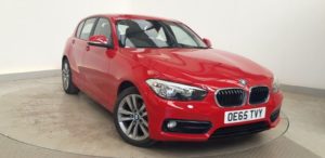 Used 2016 RED BMW 1 SERIES Hatchback 1.5 116D SPORT 5d 114 BHP (reg. 2016-01-06) for sale in Manchester