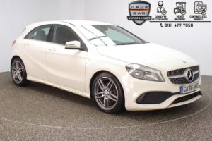 Used 2016 WHITE MERCEDES-BENZ A-CLASS Hatchback 2.1 A 200 D AMG LINE 5DR 1 OWNER 134 BHP (reg. 2016-09-14) for sale in Stockport