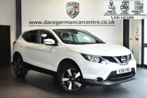 Used 2016 WHITE NISSAN QASHQAI Hatchback 1.2 N-CONNECTA DIG-T 5DR 113 BHP (reg. 2016-05-13) for sale in Bolton
