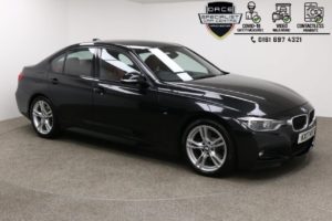 Used 2017 BLACK BMW 3 SERIES Saloon 3.0 330D M SPORT 4d AUTO 255 BHP (reg. 2017-07-31) for sale in Manchester