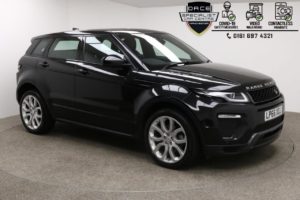 Used 2017 BLACK LAND ROVER RANGE ROVER EVOQUE 4x4 2.0 TD4 HSE DYNAMIC 5d AUTO 177 BHP (reg. 2017-01-24) for sale in Manchester