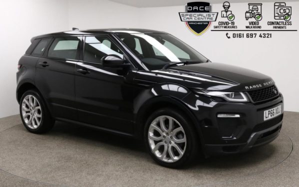 Used 2017 BLACK LAND ROVER RANGE ROVER EVOQUE 4x4 2.0 TD4 HSE DYNAMIC 5d AUTO 177 BHP (reg. 2017-01-24) for sale in Manchester