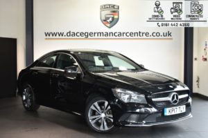 Used 2017 BLACK MERCEDES-BENZ CLA Coupe 2.1 CLA 220 D SPORT 4DR AUTO 174 BHP (reg. 2017-03-31) for sale in Bolton