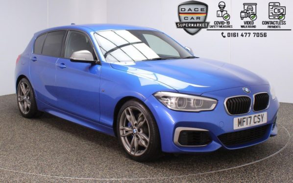 Used 2017 BLUE BMW M140I Hatchback 3.0 M140I 5DR 1 OWNER AUTO 335 BHP (reg. 2017-03-03) for sale in Stockport