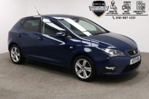 Used 2017 BLUE SEAT IBIZA Hatchback 1.2 TSI FR TECHNOLOGY 5d 109 BHP (reg. 2017-07-28) for sale in Manchester
