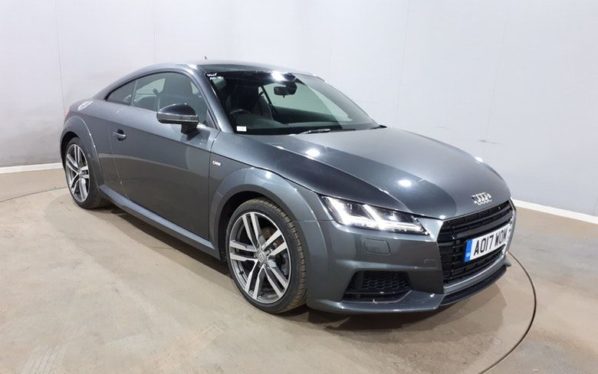 Used 2017 GREY AUDI TT Coupe 2.0 TFSI S LINE 2d AUTO 227 BHP (reg. 2017-05-16) for sale in Manchester