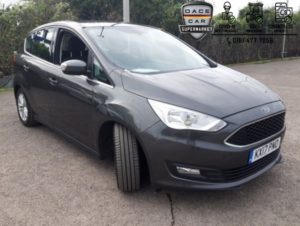 Used 2017 GREY FORD C-MAX MPV 1.0 ZETEC 5DR 1 OWNER 100 BHP (reg. 2017-03-17) for sale in Stockport