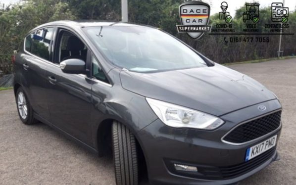 Used 2017 GREY FORD C-MAX MPV 1.0 ZETEC 5DR 1 OWNER 100 BHP (reg. 2017-03-17) for sale in Stockport