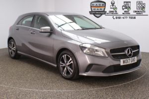 Used 2017 GREY MERCEDES-BENZ A-CLASS Hatchback 1.5 A 180 D SE 5DR 1 OWNER 107 BHP (reg. 2017-07-12) for sale in Stockport