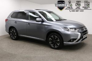 Used 2017 GREY MITSUBISHI OUTLANDER 4x4 2.0 PHEV 4H 5d AUTO 200 BHP (reg. 2017-03-25) for sale in Manchester