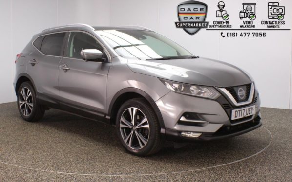 Used 2017 GREY NISSAN QASHQAI Hatchback 1.5 N-CONNECTA DCI 5DR 1 OWNER 108 BHP (reg. 2017-08-17) for sale in Stockport