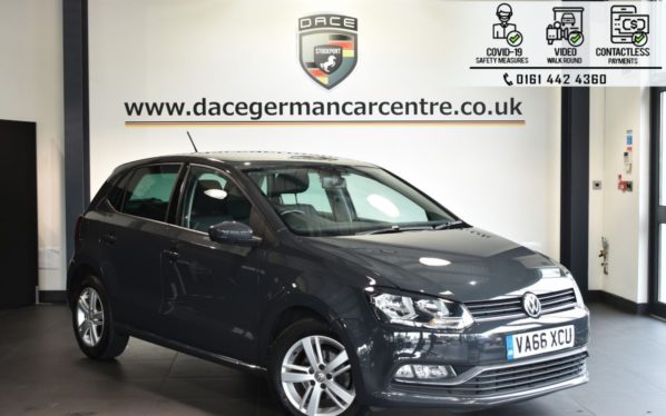 Used 2017 GREY VOLKSWAGEN POLO Hatchback 1.2 MATCH EDITION TSI 5DR 89 BHP (reg. 2017-02-06) for sale in Bolton