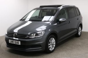 Used 2017 GREY VOLKSWAGEN TOURAN MPV 1.6 SE FAMILY TDI BLUEMOTION TECHNOLOGY DSG 5d AUTO 114 BHP (reg. 2017-03-03) for sale in Manchester