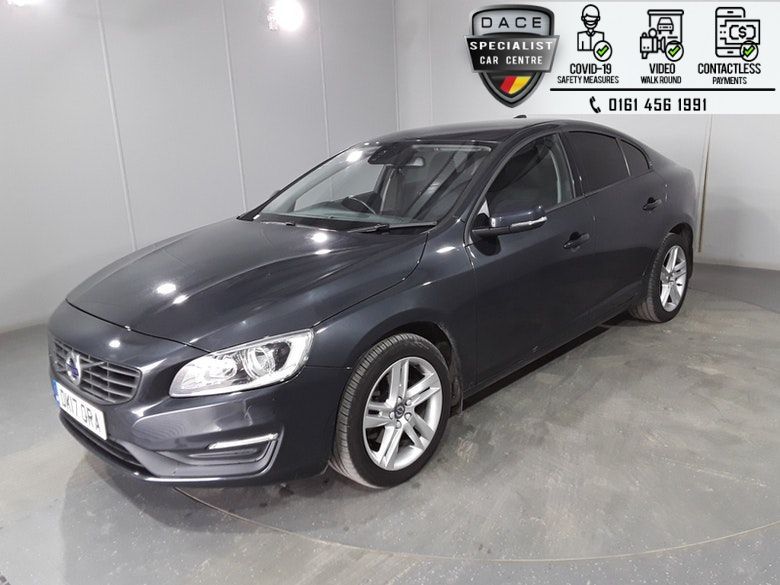 Used 2017 GREY VOLVO S60 Saloon 2.0 D2 BUSINESS EDITION 4d 118 BHP (reg. 2017-03-30) for sale in Hazel Grove