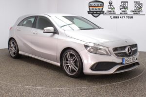 Used 2017 SILVER MERCEDES-BENZ A-CLASS Hatchback 1.5 A 180 D AMG LINE 5DR 1 OWNER 107 BHP (reg. 2017-07-31) for sale in Stockport