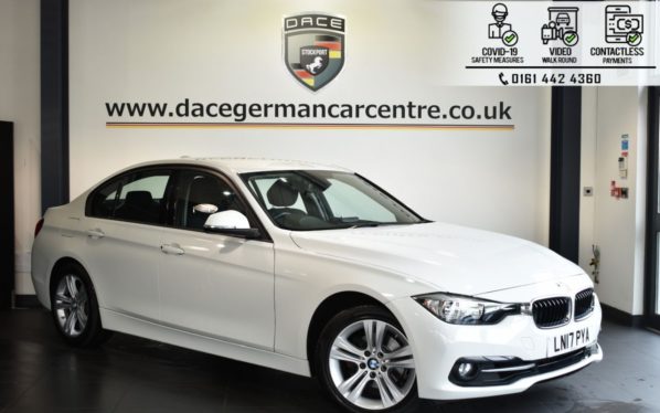 Used 2017 WHITE BMW 3 SERIES Saloon 2.0 320I SPORT 4DR AUTO 181 BHP (reg. 2017-03-29) for sale in Bolton