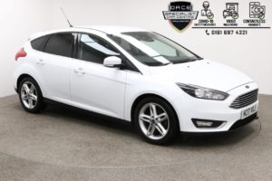 Used 2017 WHITE FORD FOCUS Hatchback 1.5 TITANIUM TDCI 5d 118 BHP (reg. 2017-07-29) for sale in Manchester