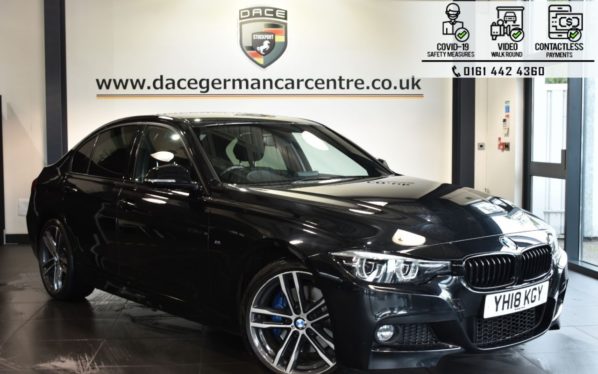 Used 2018 BLACK BMW 3 SERIES Saloon 2.0 320I M SPORT SHADOW EDITION 4DR AUTO 181 BHP (reg. 2018-03-29) for sale in Bolton