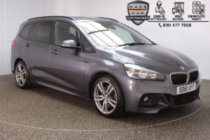 Used 2018 GREY BMW 2 Series GRAN TOURER MPV 2.0 220D M SPORT GRAN TOURER 5DR 1 OWNER AUTO 188 BHP (reg. 2018-05-10) for sale in Stockport
